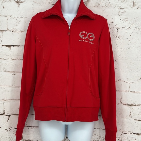 ✨VTG✨Escada Sport Zip Jacket, Size M - Picture 2 of 10